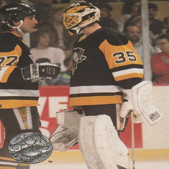 Tom Barrasso Pittsburgh Penguins NHL Hockey Card Collection - 10 Card Set - Picture 9 of 11